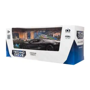 Автомодель LAMBORGHINI REVUELTO (матовый черный) TechnoDrive (250934UBl)