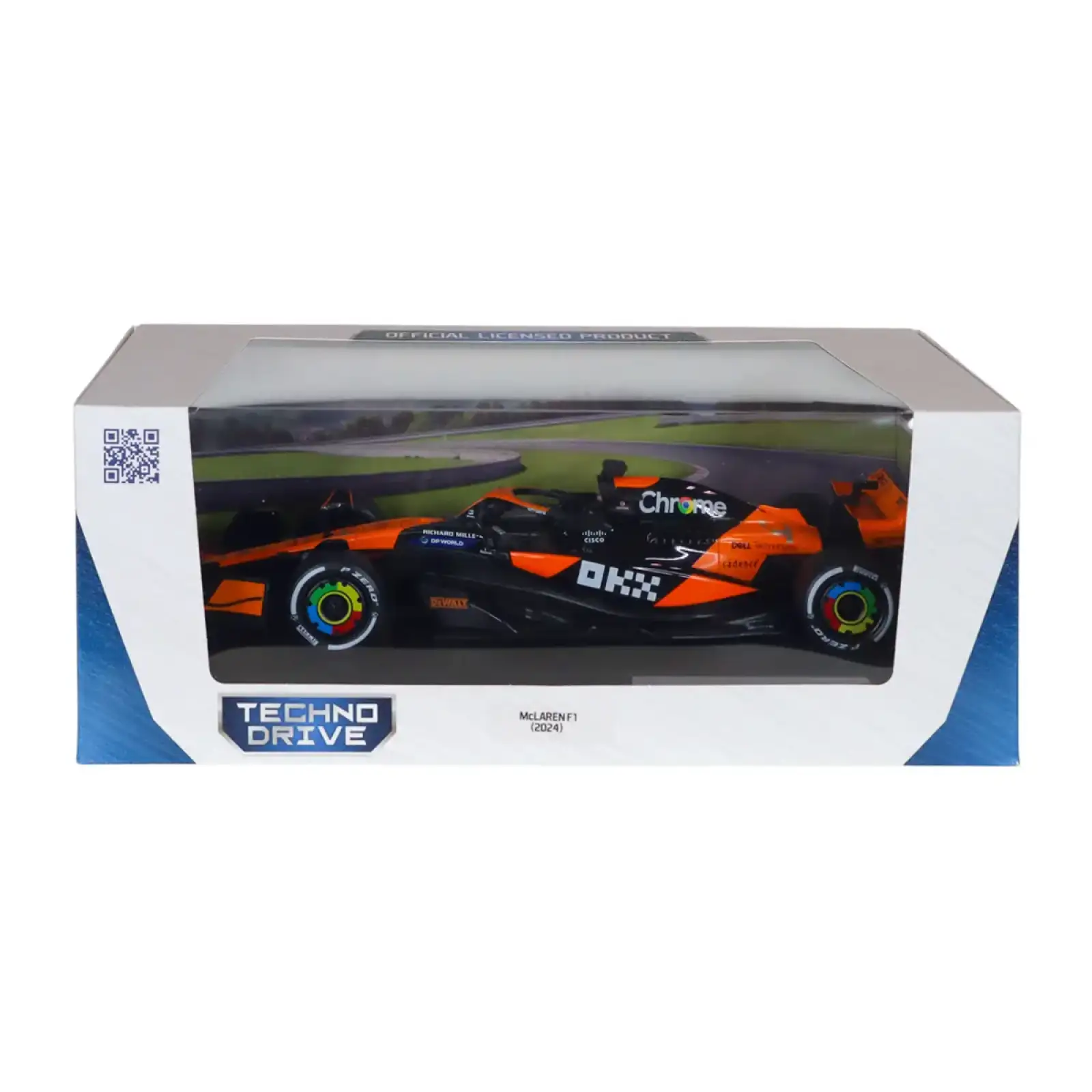 Автомодель MCLAREN F1 (2024) (1:18) TechnoDrive (250936MLF1)