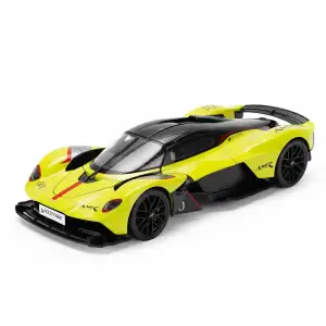 Автомодель ASTON MARTIN VALKYRIE (жёлтый, 1:18) TechnoDrive (250937AMVKLG)