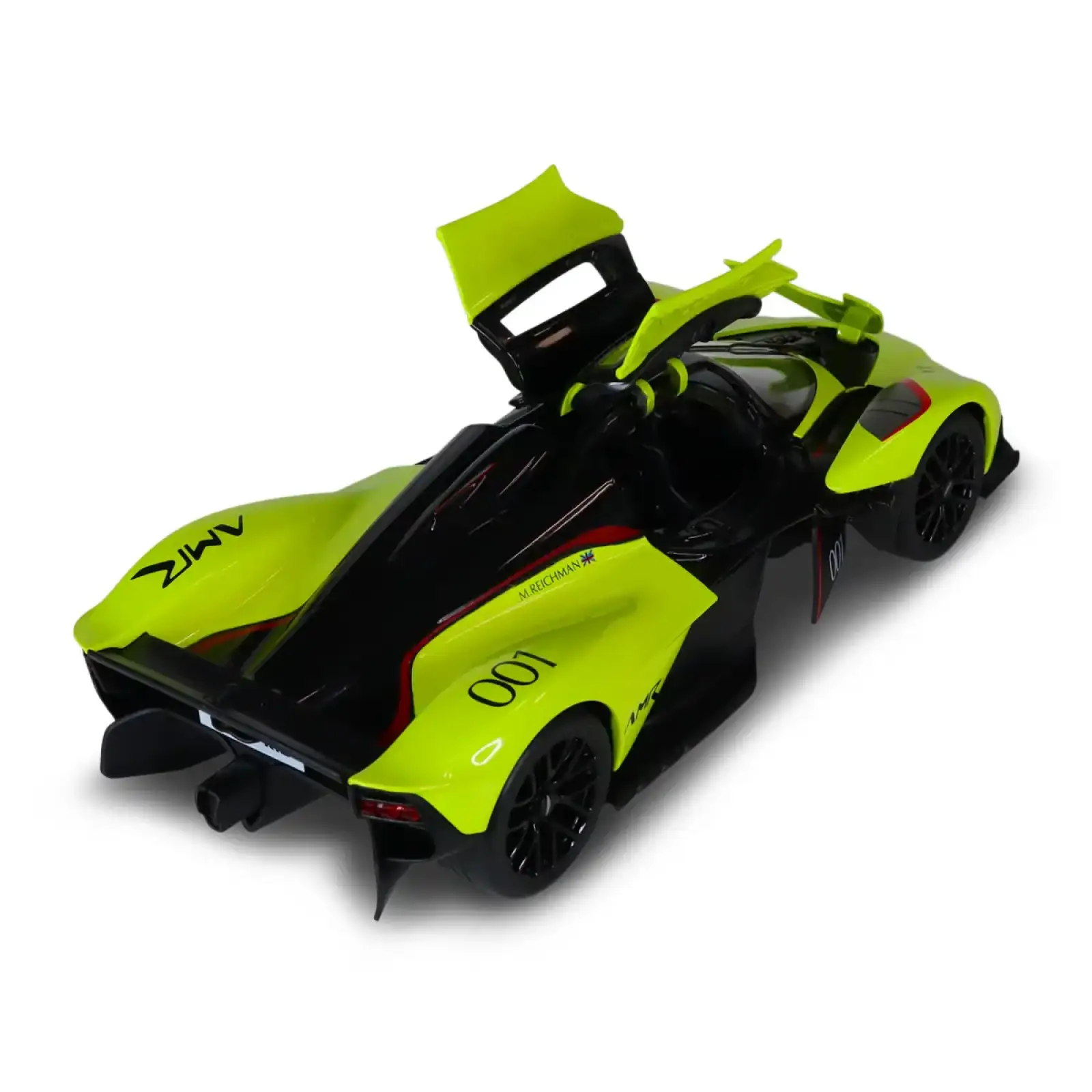 Автомодель ASTON MARTIN VALKYRIE (жёлтый, 1:18) TechnoDrive (250937AMVKLG)
