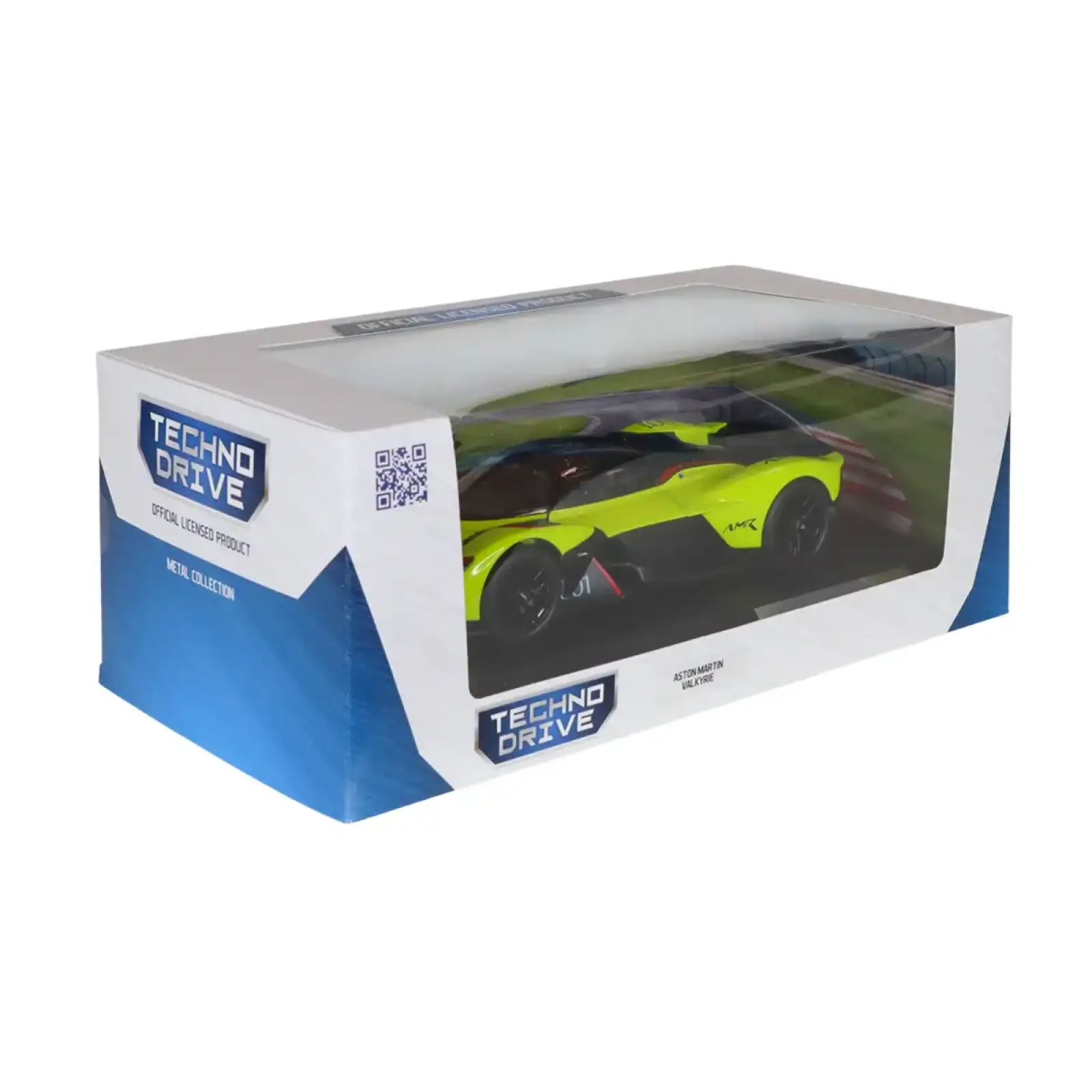 Автомодель ASTON MARTIN VALKYRIE (жёлтый, 1:18) TechnoDrive (250937AMVKLG)