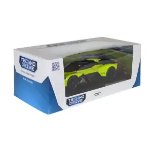 Автомодель ASTON MARTIN VALKYRIE (жёлтый, 1:18) TechnoDrive (250937AMVKLG)
