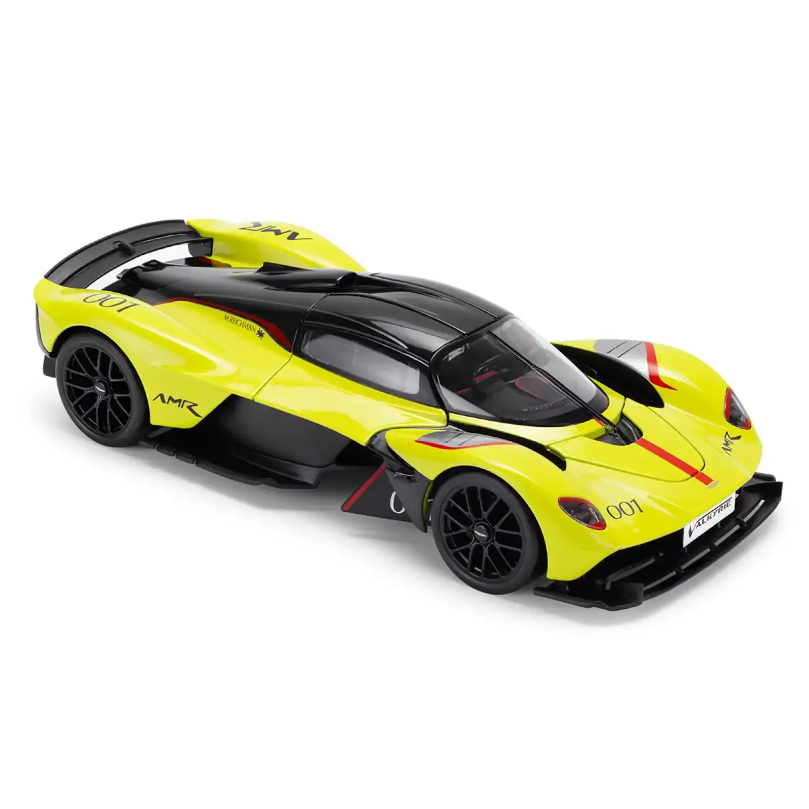 Автомодель ASTON MARTIN VALKYRIE (жёлтый, 1:18) TechnoDrive (250937AMVKLG)