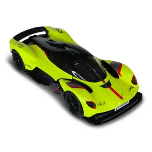 Автомодель ASTON MARTIN VALKYRIE (жёлтый, 1:18) TechnoDrive (250937AMVKLG)
