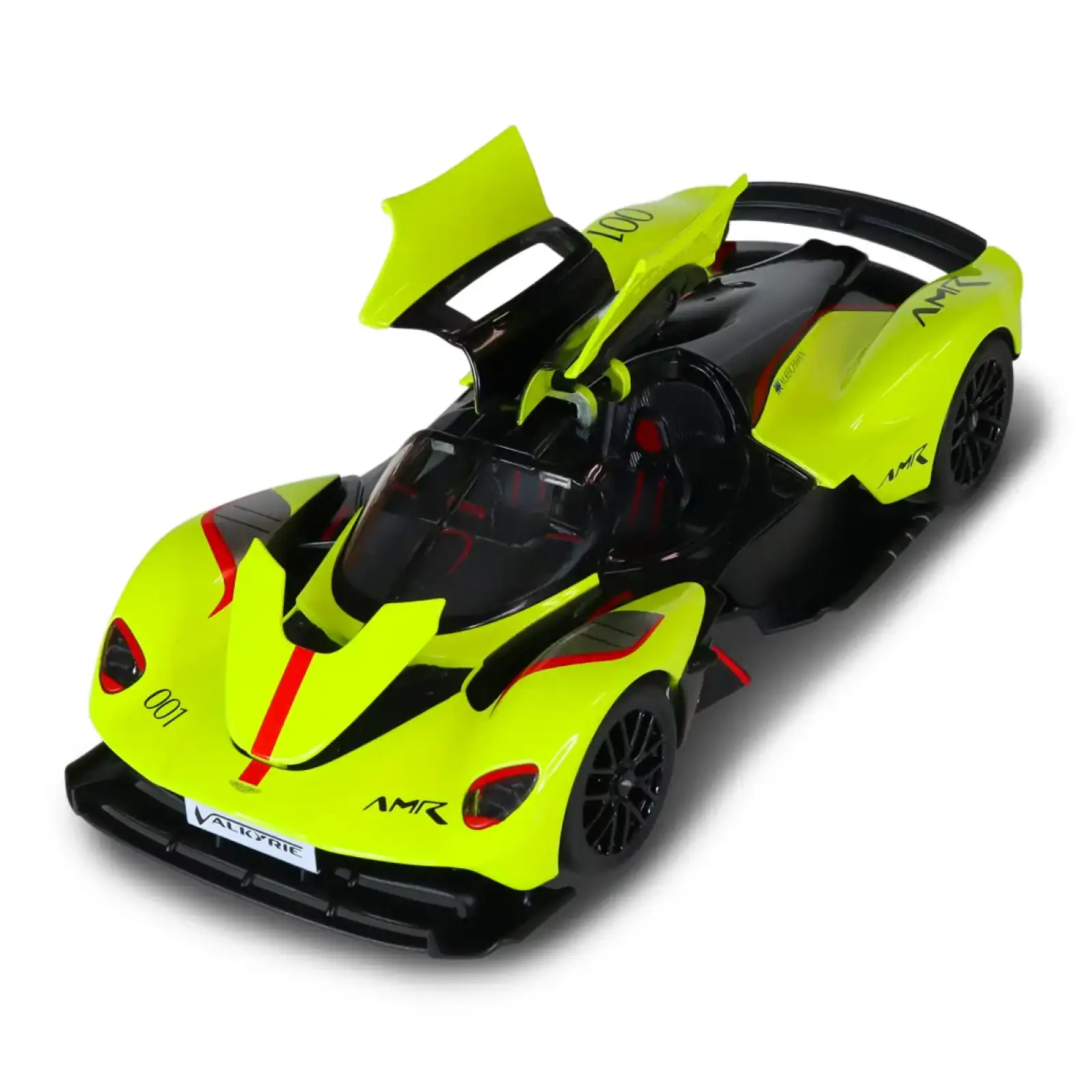 Автомодель ASTON MARTIN VALKYRIE (жёлтый, 1:18) TechnoDrive (250937AMVKLG)