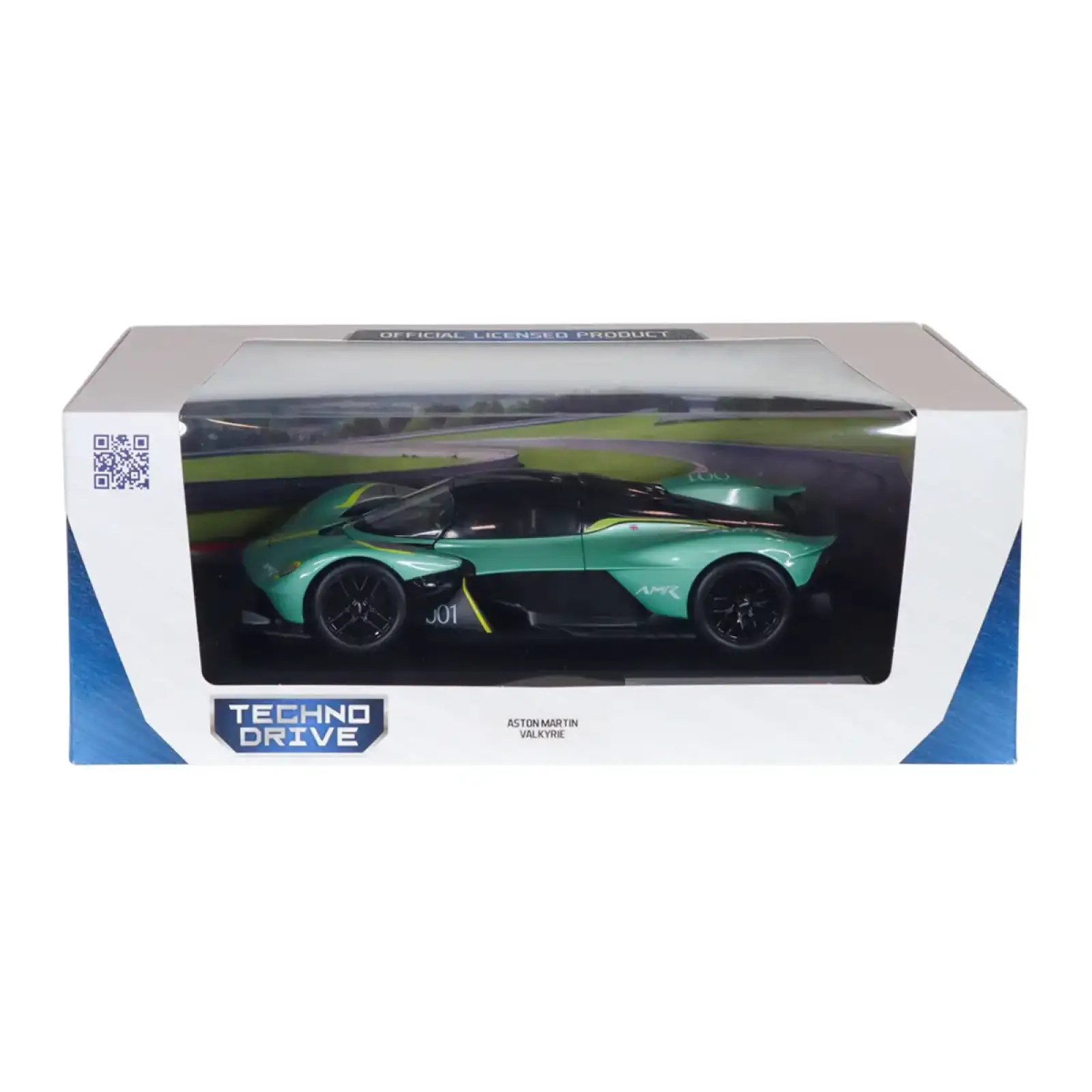 Автомодель ASTON MARTIN VALKYRIE (зеленый, 1:18) TechnoDrive (250938AMVKSG)