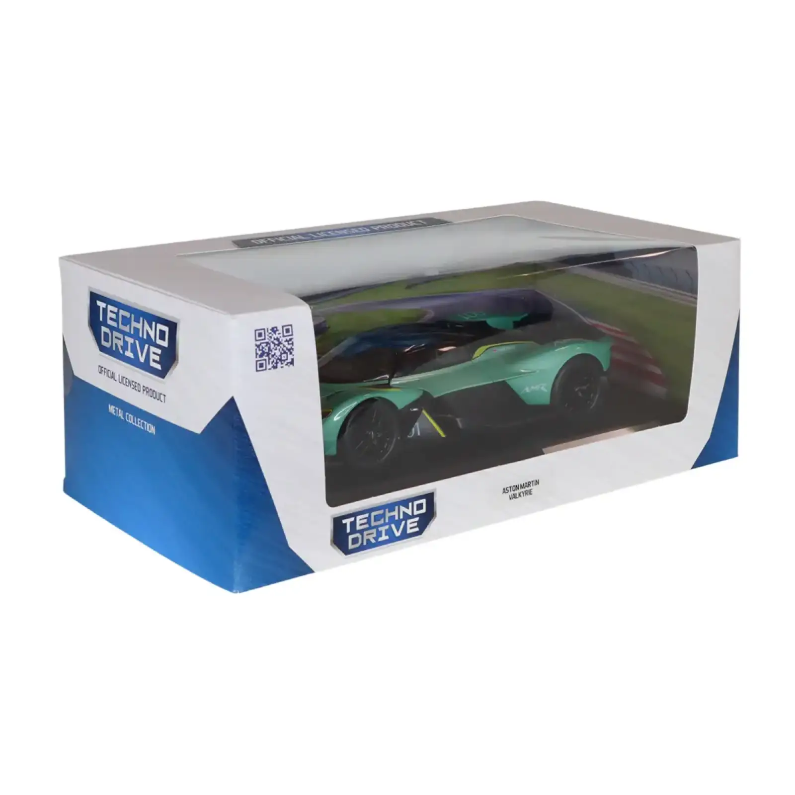 Автомодель ASTON MARTIN VALKYRIE (зеленый, 1:18) TechnoDrive (250938AMVKSG)