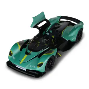 Автомодель ASTON MARTIN VALKYRIE (зеленый, 1:18) TechnoDrive (250938AMVKSG)