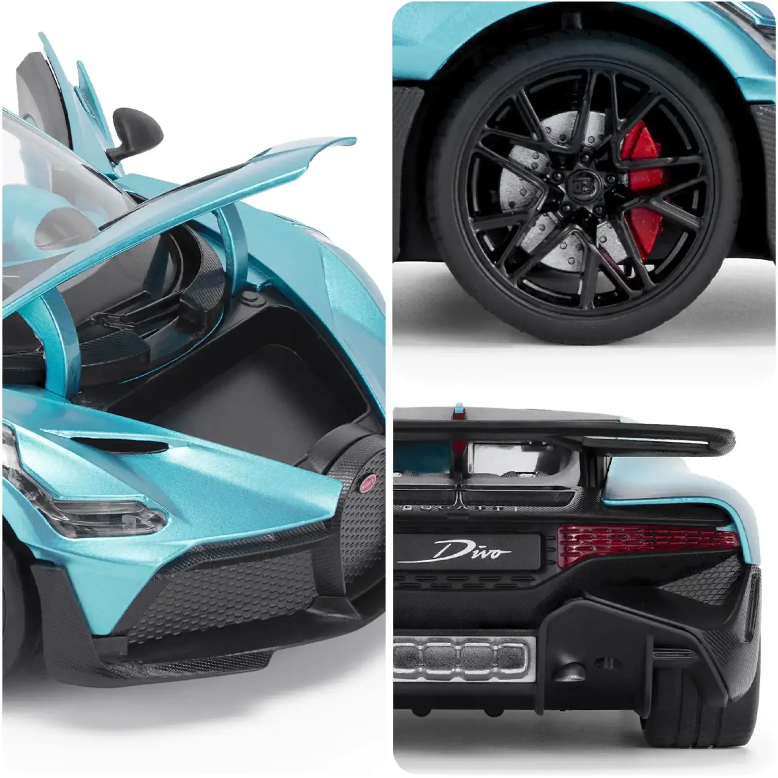 Автомодель BUGATTI DIVO (синий, 1:18) TechnoDrive (250939BDBL)