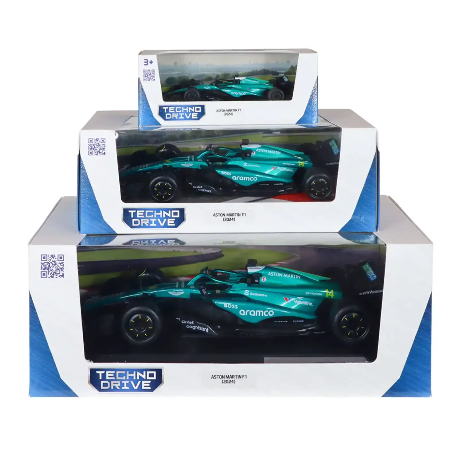 Автомодель ASTON MARTIN F1 (2024) (1:24) TechnoDrive (250941AMF1)