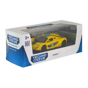 Автомодель - MCLAREN P1 (желтый, 1:43) TechnoDrive (250946MLP1YW)