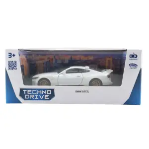 Автомодель BMW 3.0 CSL (білий) TechnoDrive (250948)