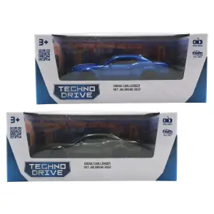 Автомодель DODGE CHALLENGER SRT JAILBREAK 2022 (синій, зелений) TechnoDrive (250949)