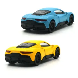 Автомодель MASERATI MC20 (синий, желтый) TechnoDrive (250950)
