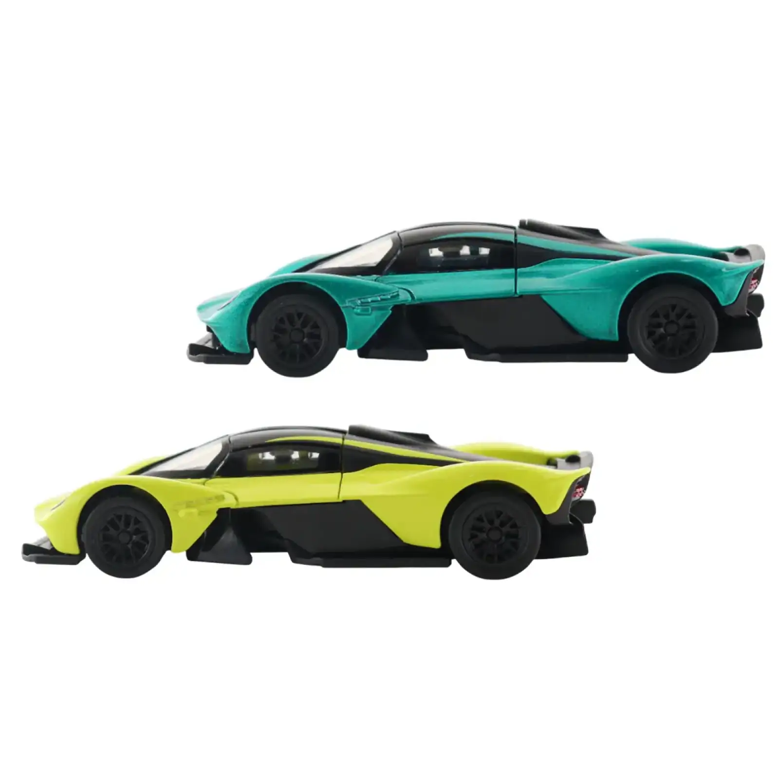 Автомодель ASTON MARTIN VALKYRIE 2024 (зелений, жовтий) TechnoDrive (250951)