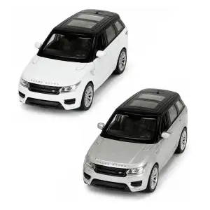 Автомодель – LAND ROVER RANGE ROVER SPORT (сірий, білий) TechnoDrive (26014W)