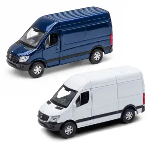 Автомодель – MERCEDES‑BENZ SPRINTER PANEL VAN (білий, синій) TechnoDrive (26022W)