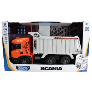 Автомодель серии "Super Big Truck" – САМОСВАЛ SCANIA (свет, звук) TechnoDrive (5002KS)