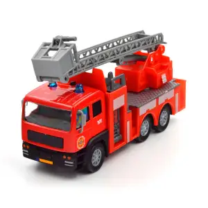 Автомодель ПОЖАРНАЯ МАШИНА (свет, звук) TechnoDrive (510125.270)