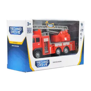 Автомодель ПОЖАРНАЯ МАШИНА (свет, звук) TechnoDrive (510125.270)