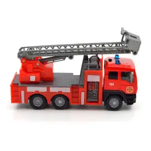 Автомодель ПОЖАРНАЯ МАШИНА (свет, звук) TechnoDrive (510125.270)