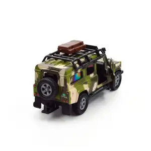 Ігровий набір – LAND ROVER DEFENDER MІЛІТАРІ (з причепом) TechnoDrive (520027.270)