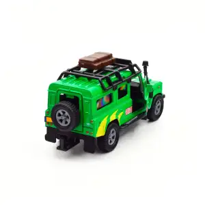 Ігровий набір – LAND ROVER (з причепом і динозавром) TechnoDrive (520178.270)