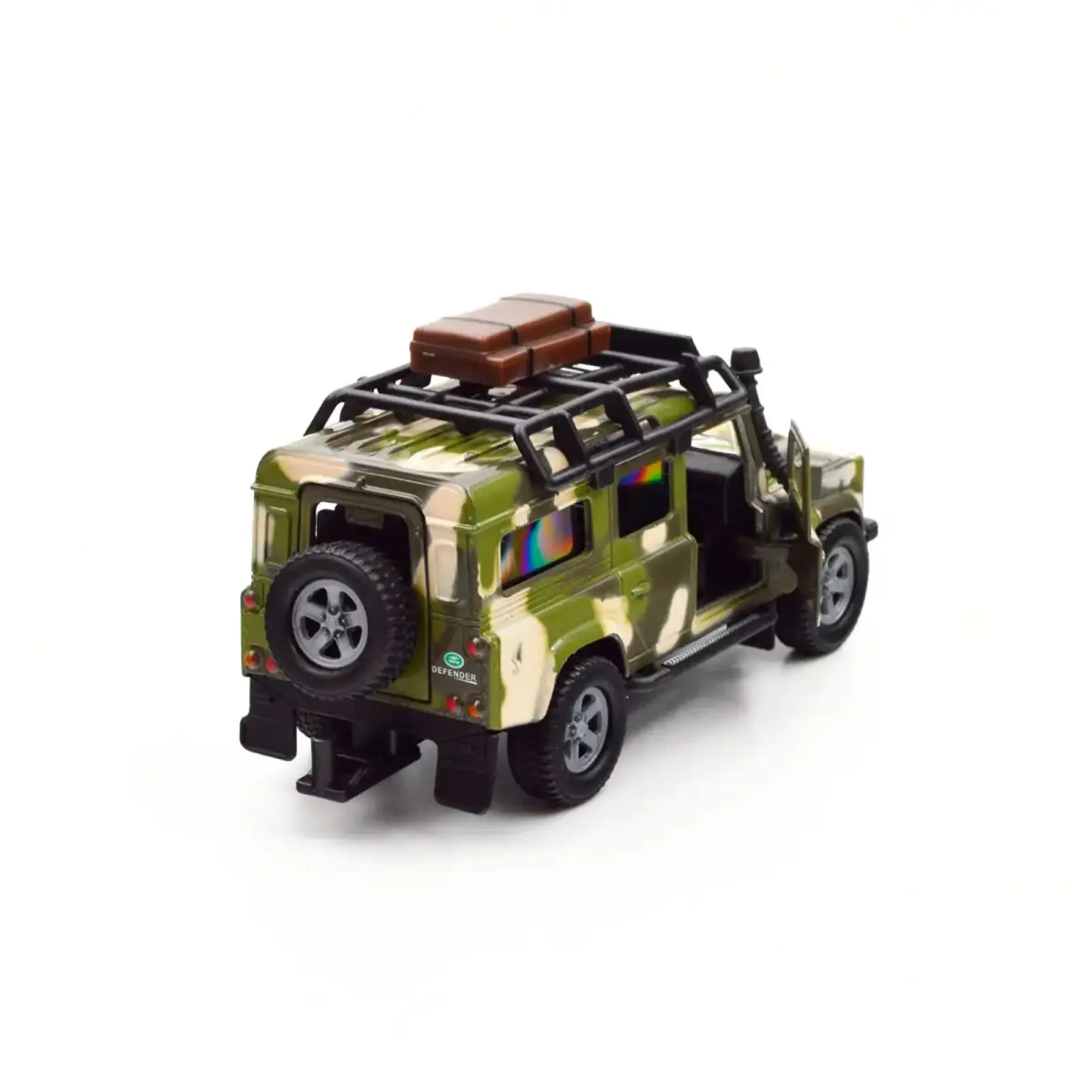 Игровой набор – LAND ROVER DEFENDER MИЛИТАРИ (с лодкой) TechnoDrive (520191.270)