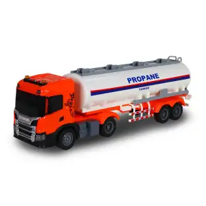 Автомодель серии "Large Truck" – АВТОЦИСТЕРНА SCANIA (свет, звук) TechnoDrive (6418KS)