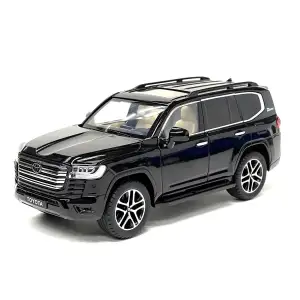 Автомодель TOYOTA LAND CRUISER (черный, 1:24) TechnoDrive (KM08222)