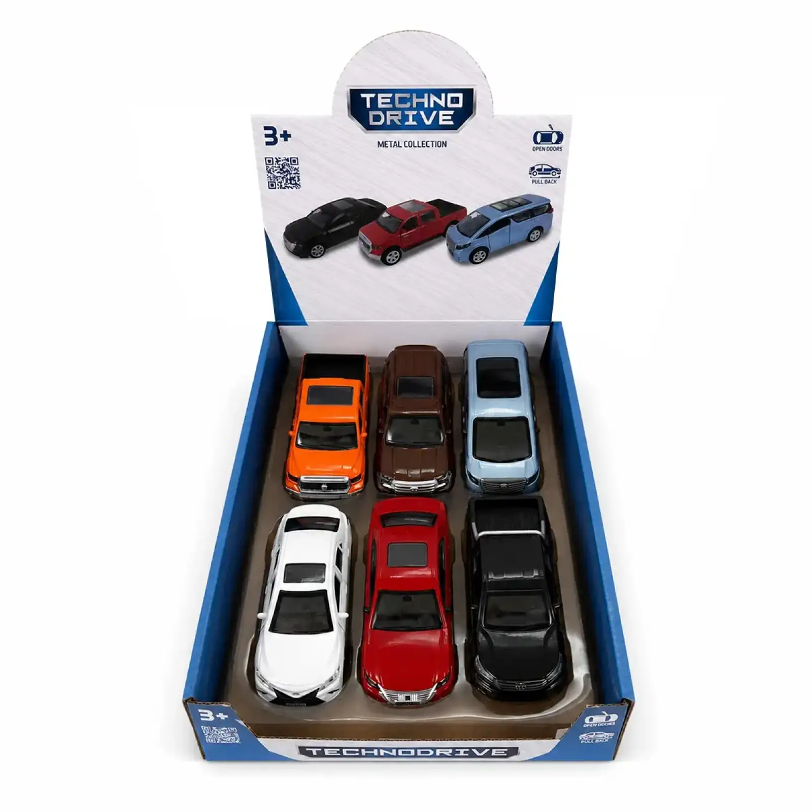 Автомодель – TOYOTA S3 (в асортименті) TechnoDrive (KM250250S3)