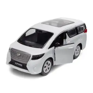 Автомодель - TOYOTA ALPHARD (білий) TechnoDrive (KM250419)