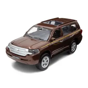 Автомодель - TOYOTA LAND CRUISER (коричневый) TechnoDrive (KM250420)