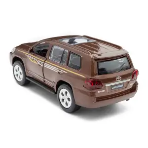 Автомодель - TOYOTA LAND CRUISER (коричневий) TechnoDrive (KM250420)