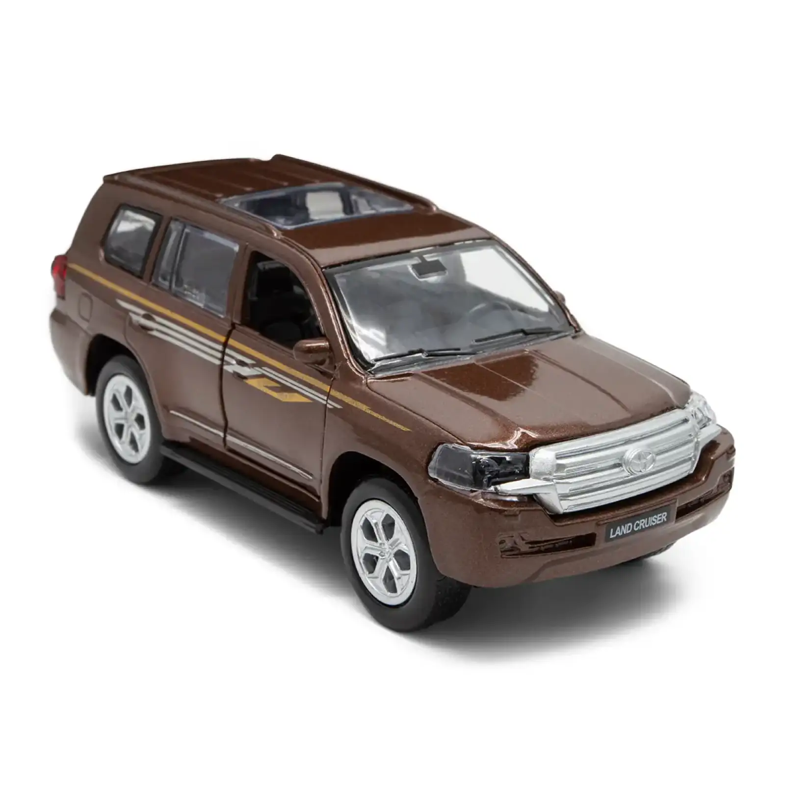 Автомодель - TOYOTA LAND CRUISER (коричневий) TechnoDrive (KM250420)