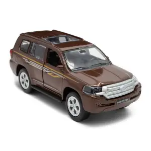 Автомодель - TOYOTA LAND CRUISER (коричневий) TechnoDrive (KM250420)