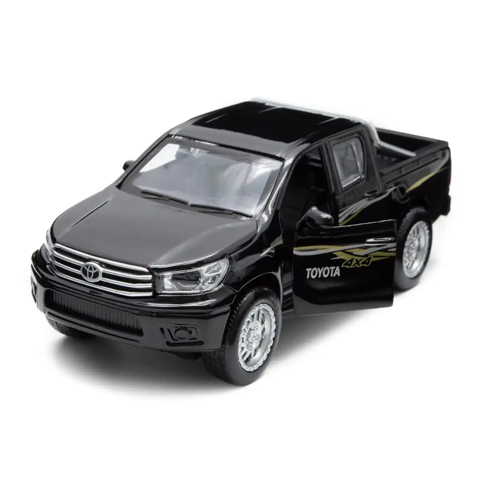 Автомодель - TOYOTA HILUX (черный) TechnoDrive (KM250423)