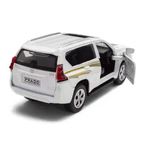 Автомодель - TOYOTA PRADO (білий) TechnoDrive (KM250425W)