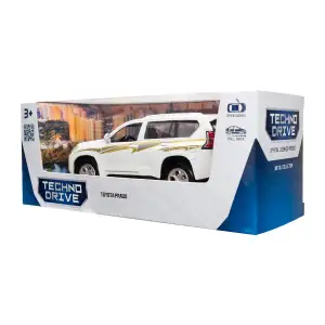 Автомодель - TOYOTA PRADO (білий) TechnoDrive (KM250425W)