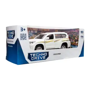 Автомодель - TOYOTA PRADO (білий) TechnoDrive (KM250425W)