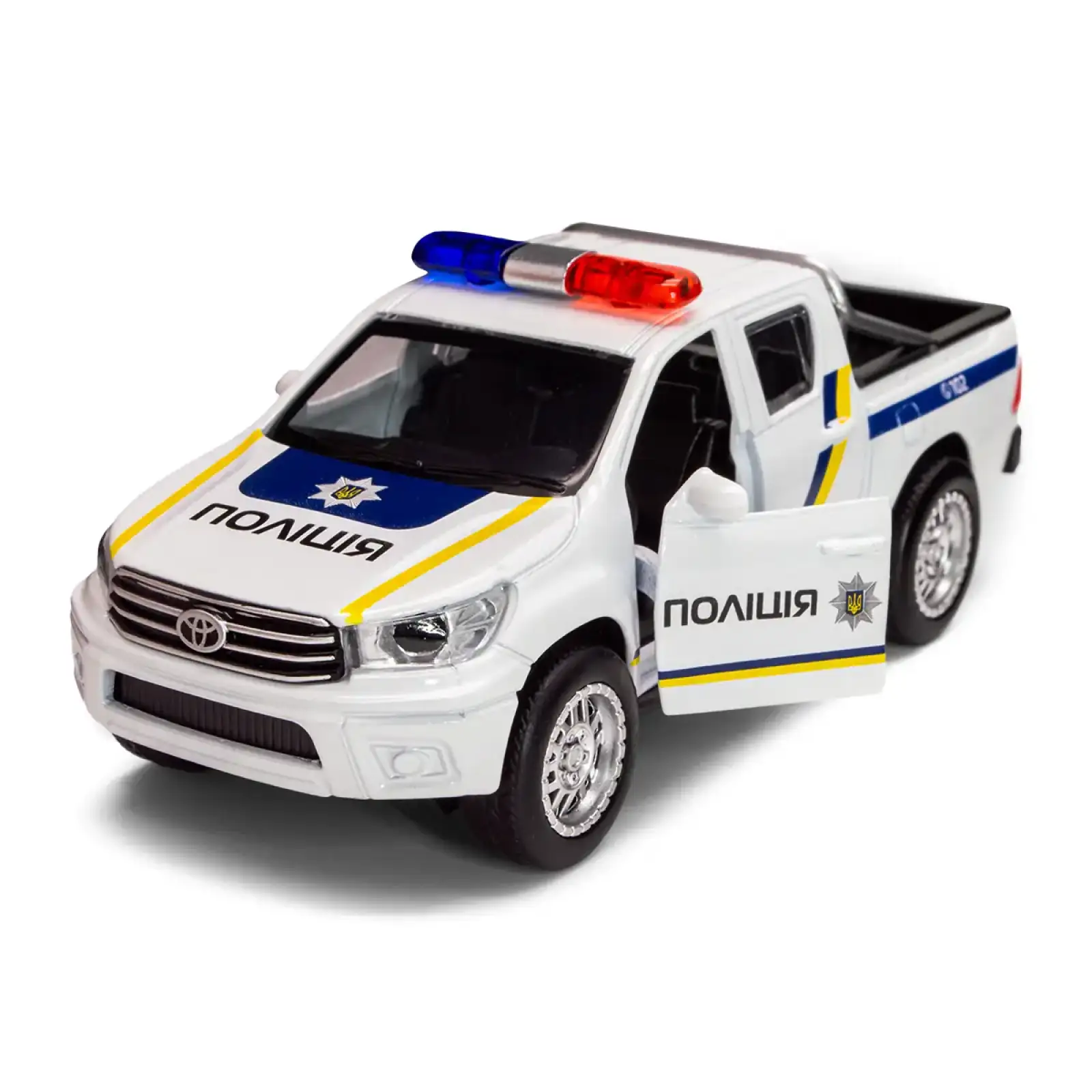 Автомодель TOYOTA HILUX ПОЛИЦИЯ TechnoDrive (KM250426)