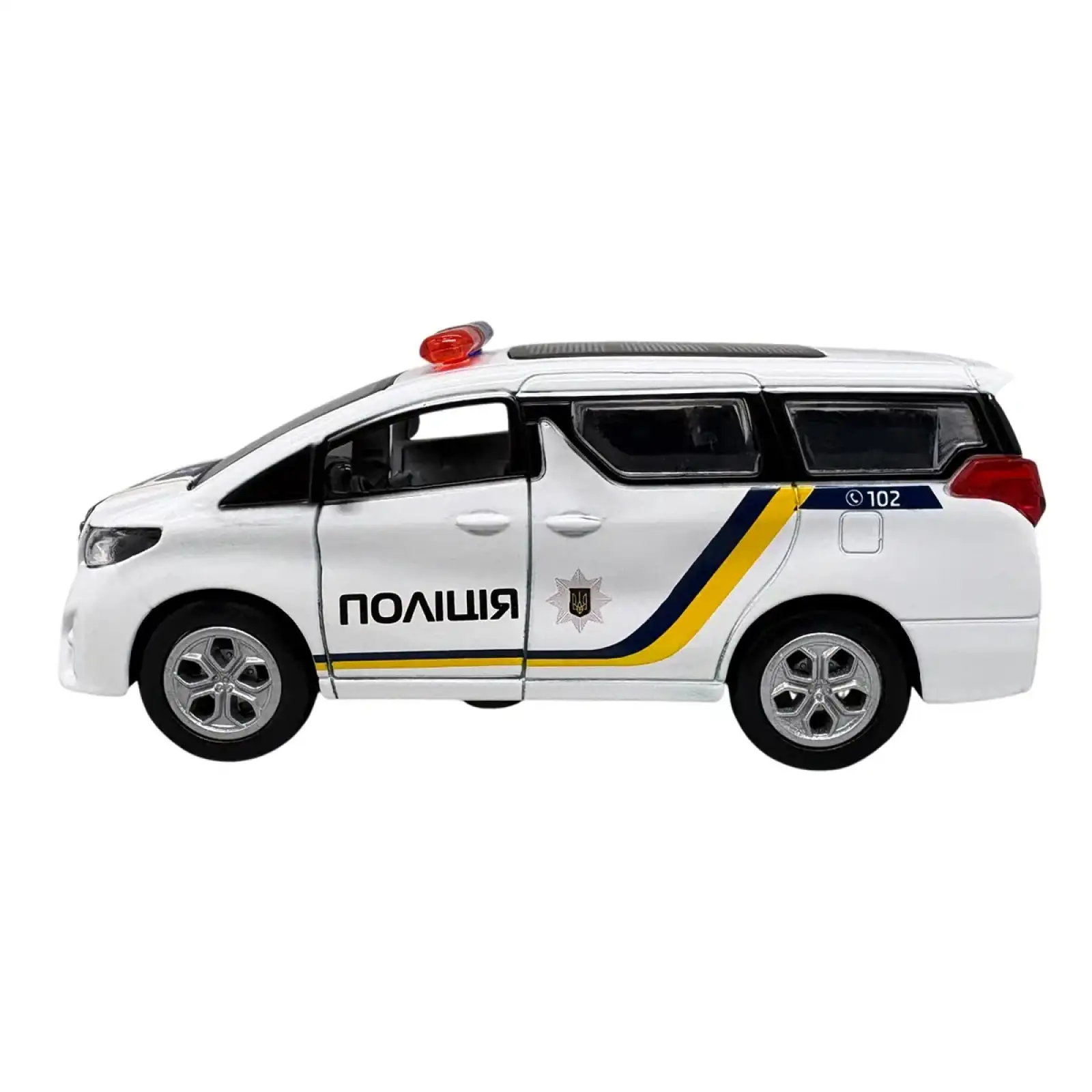 Автомодель – TOYOTA ALPHARD ПОЛИЦИЯ TechnoDrive (KM260417P)