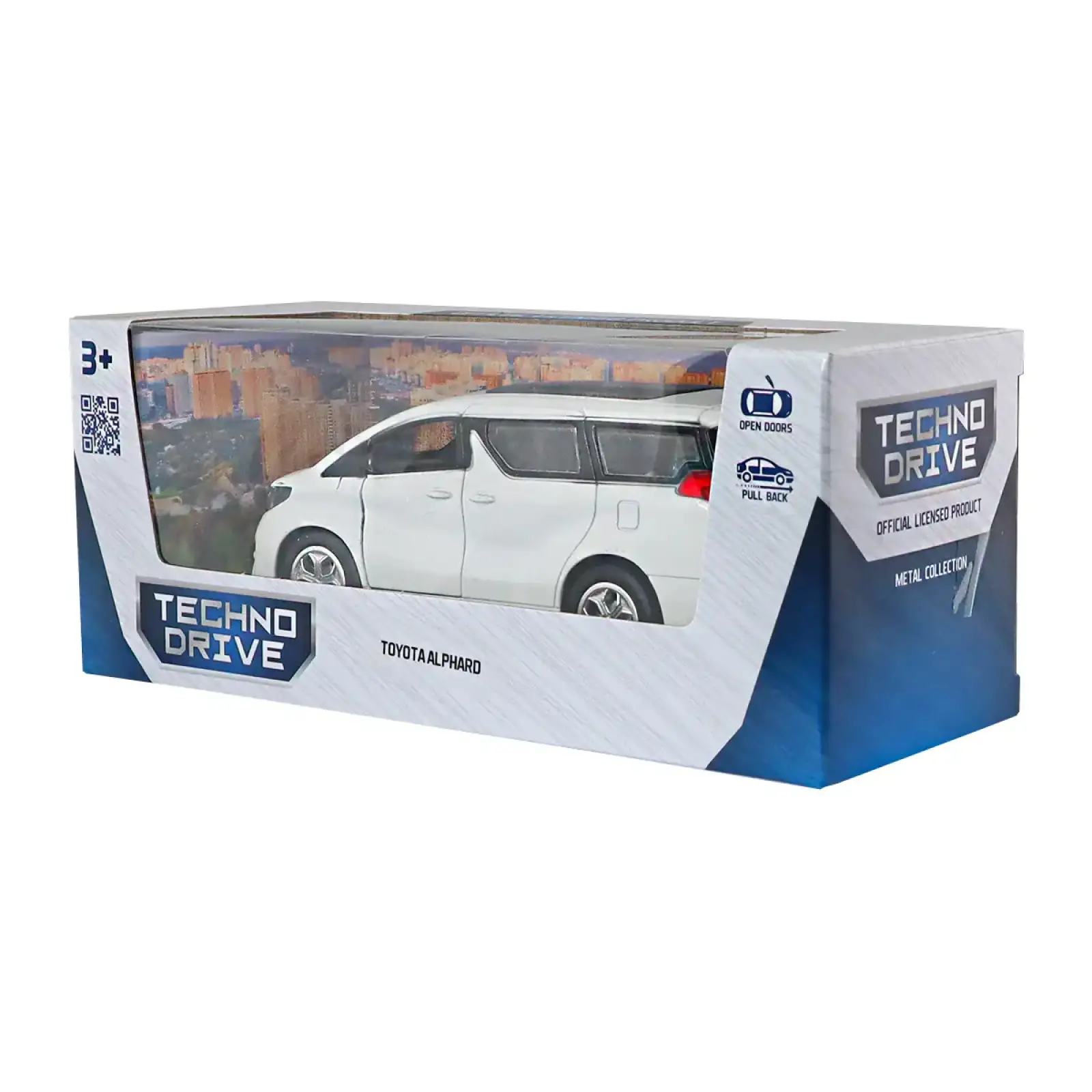 Автомодель - ALPHARD (білий) TechnoDrive (KM6011Bl)