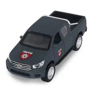 Автомодель серии "Шевроны Героев" – TOYOTA HILUX – "ОШБр НПУ "ЯРОСТЬ" TechnoDrive (KM6118F)