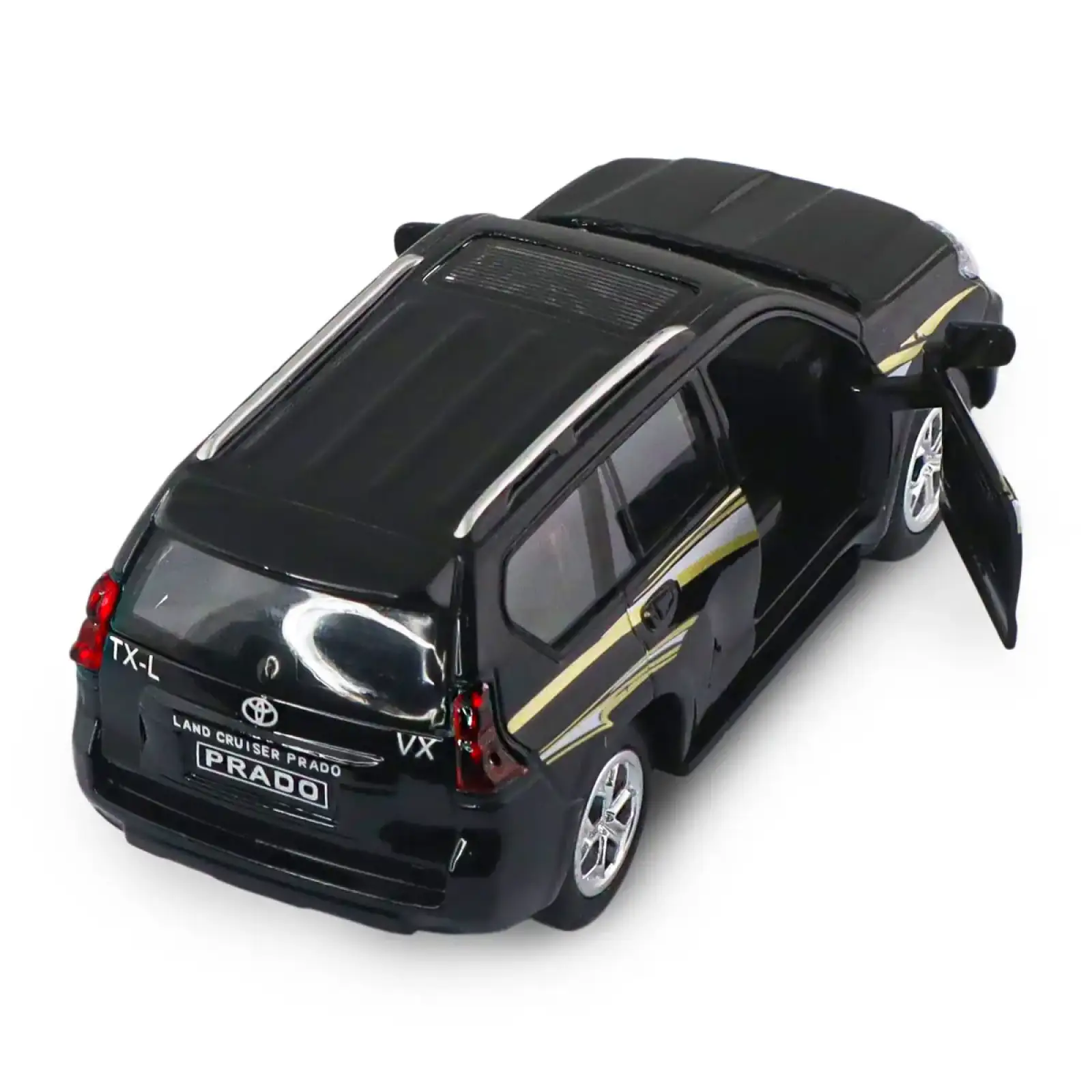 Автомодель TOYOTA PRADO (черный) TechnoDrive (KM6189D)
