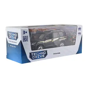 Автомодель TOYOTA PRADO (черный) TechnoDrive (KM6189D)