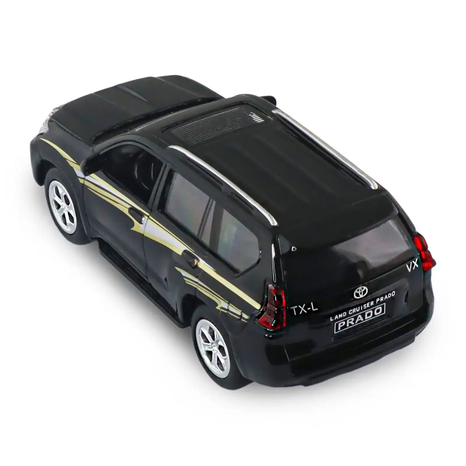 Автомодель TOYOTA PRADO (черный) TechnoDrive (KM6189D)