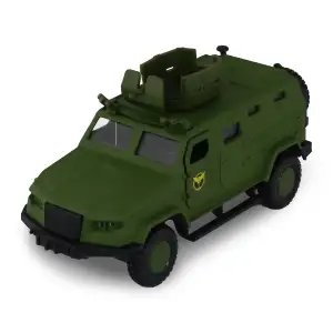 Модель серії "Шеврони Героїв" – КОЗАК 2М1 – "ГУР МО" TechnoDrive (KS450-1)