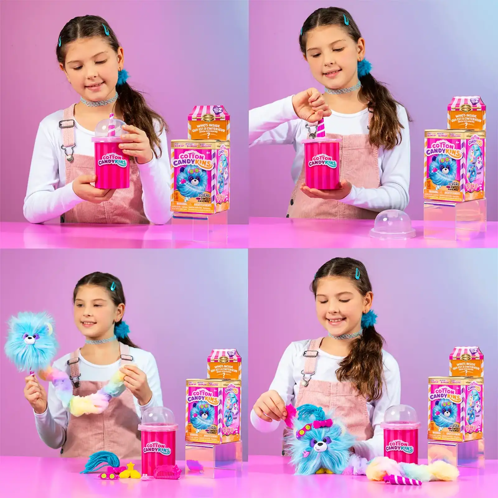 М'яка іграшка-сюрприз COTTON CANDYKINS W2 – ПУХНАСТИЙ УЛЮБЛЕНЕЦЬ (в асорт.) (27301(W2))