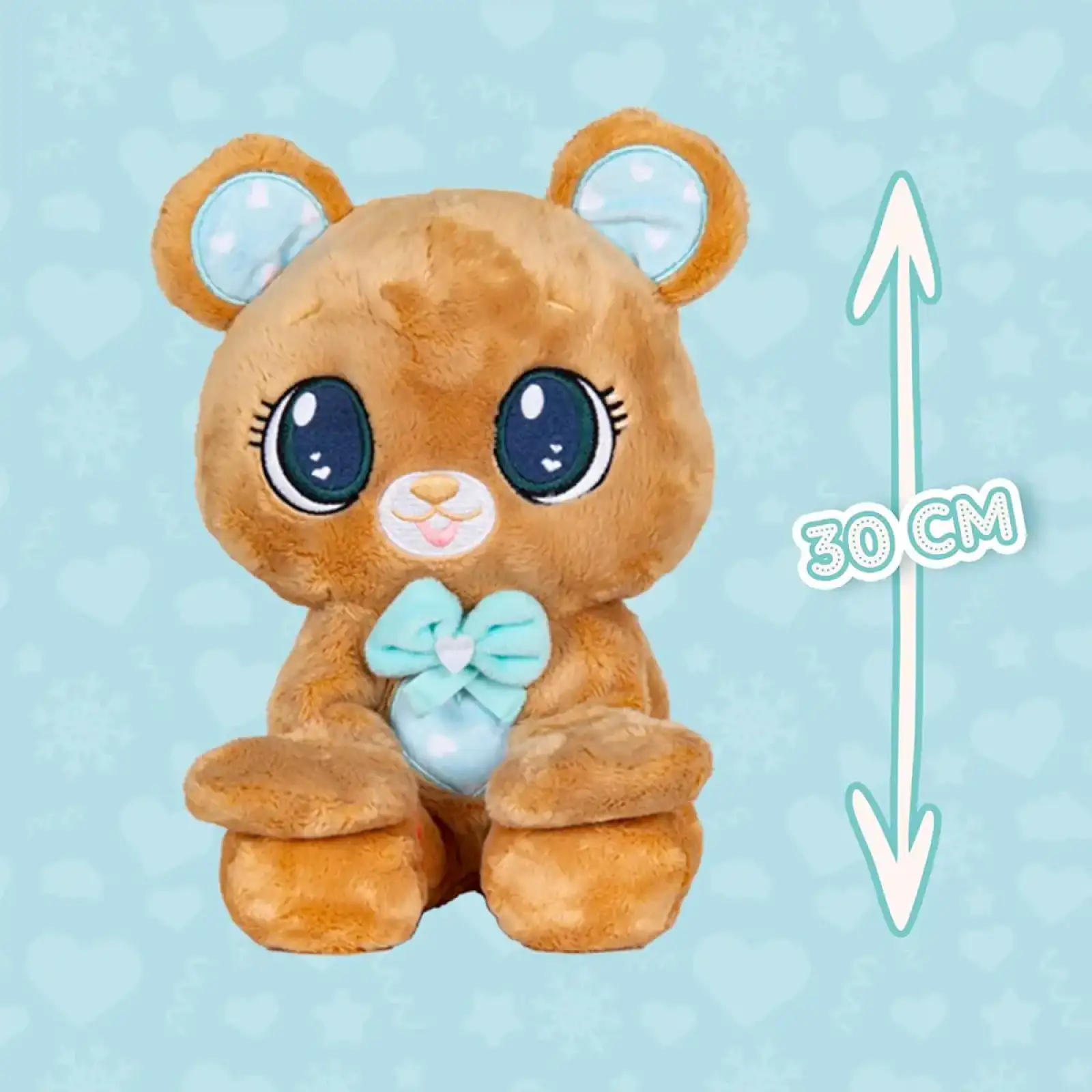 М’яка іграшка PEEKAPETS – КОРИЧНЕВИЙ ВЕДМЕДИК (907867)